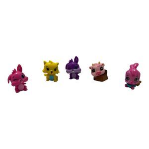 Hatchimals Lot of 5 Random Mini Figures Colleggtibles Animal Toy